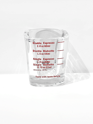 Эспрессо шот куб Rise 60 мл красный